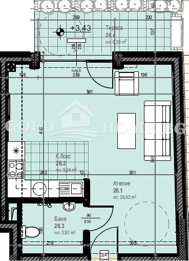 Продава  1-стаен град Пловдив , Кършияка , 50 кв.м | 48720433 - изображение [4]