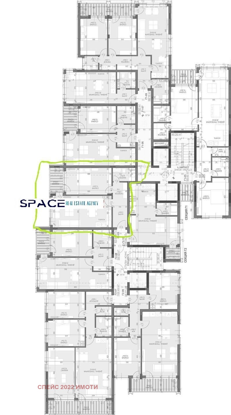 En venta  1 dormitorio Plovdiv , Gagarin , 77 metros cuadrados | 88824070 - imagen [17]