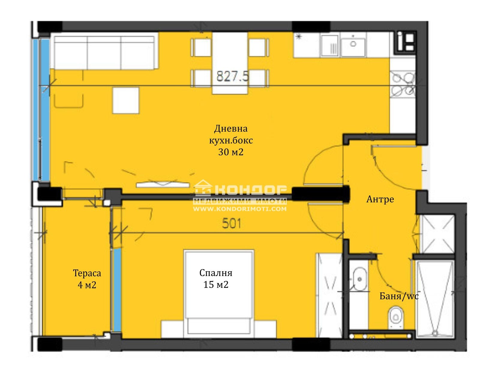 Продава 2-СТАЕН, гр. Пловдив, Кършияка, снимка 2 - Апартаменти - 54355269