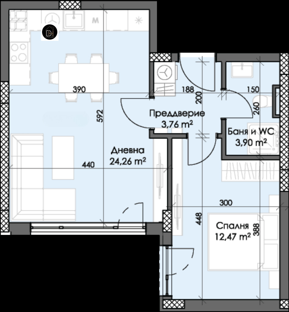 Продава 2-СТАЕН, гр. Пловдив, Тракия