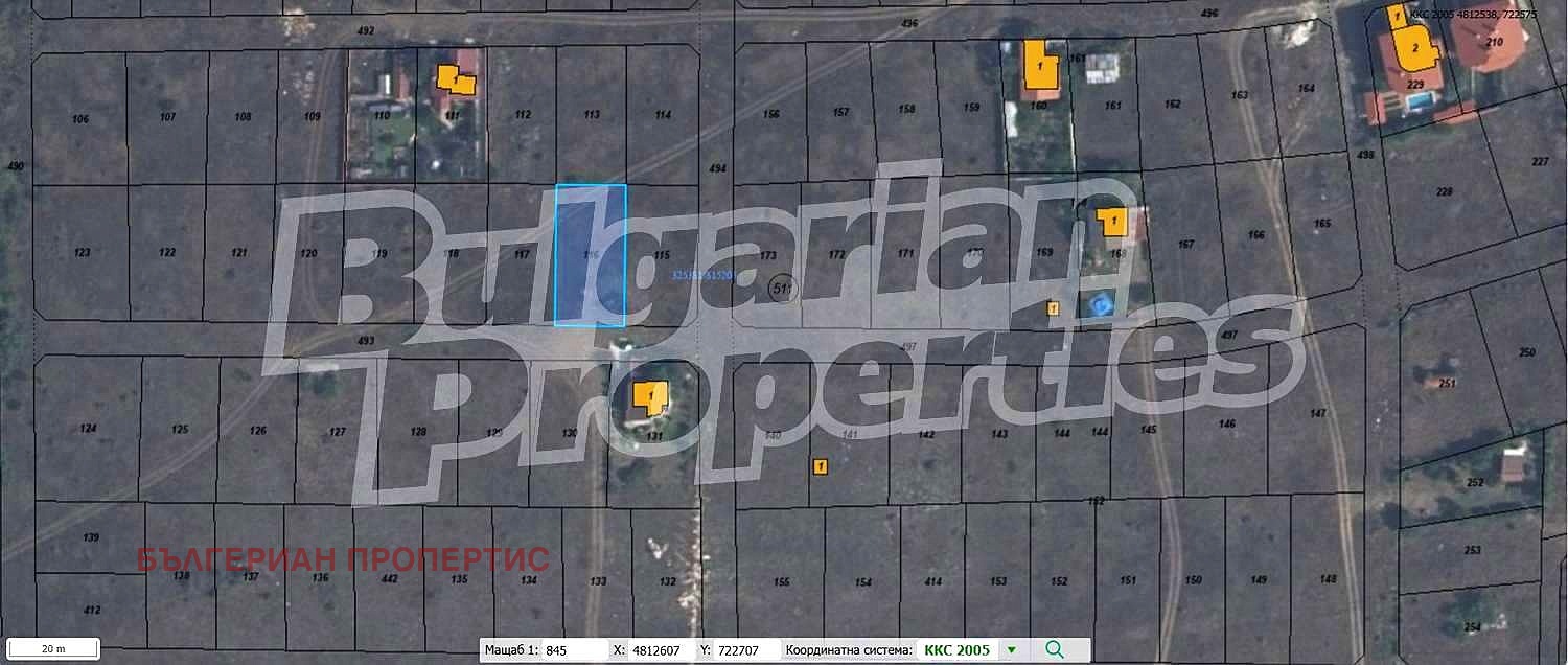 Продава ПАРЦЕЛ, с. Топола, област Добрич, снимка 2 - Парцели - 49403056