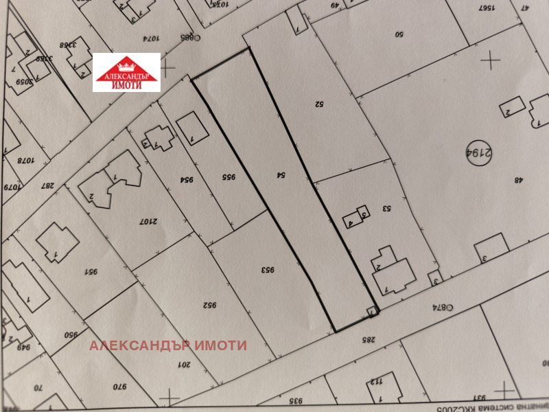 Продава ПАРЦЕЛ в град София, гр. Банкя - 1430 кв.м / 200 000 € » 391 166.00 лв., АЛЕКСАНДЪР ИМОТИ