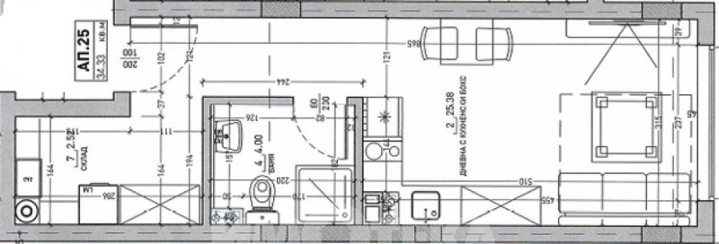 Продава 1-СТАЕН, гр. София, Малинова долина, снимка 2 - Апартаменти - 52650868