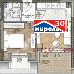 Te koop  1 slaapkamer Sofia , Ovtsja kupel 1 , 66 m² | 80397654