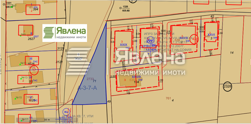 Продава ПАРЦЕЛ, гр. Банкя, област София-град, снимка 2 - Парцели - 49471279