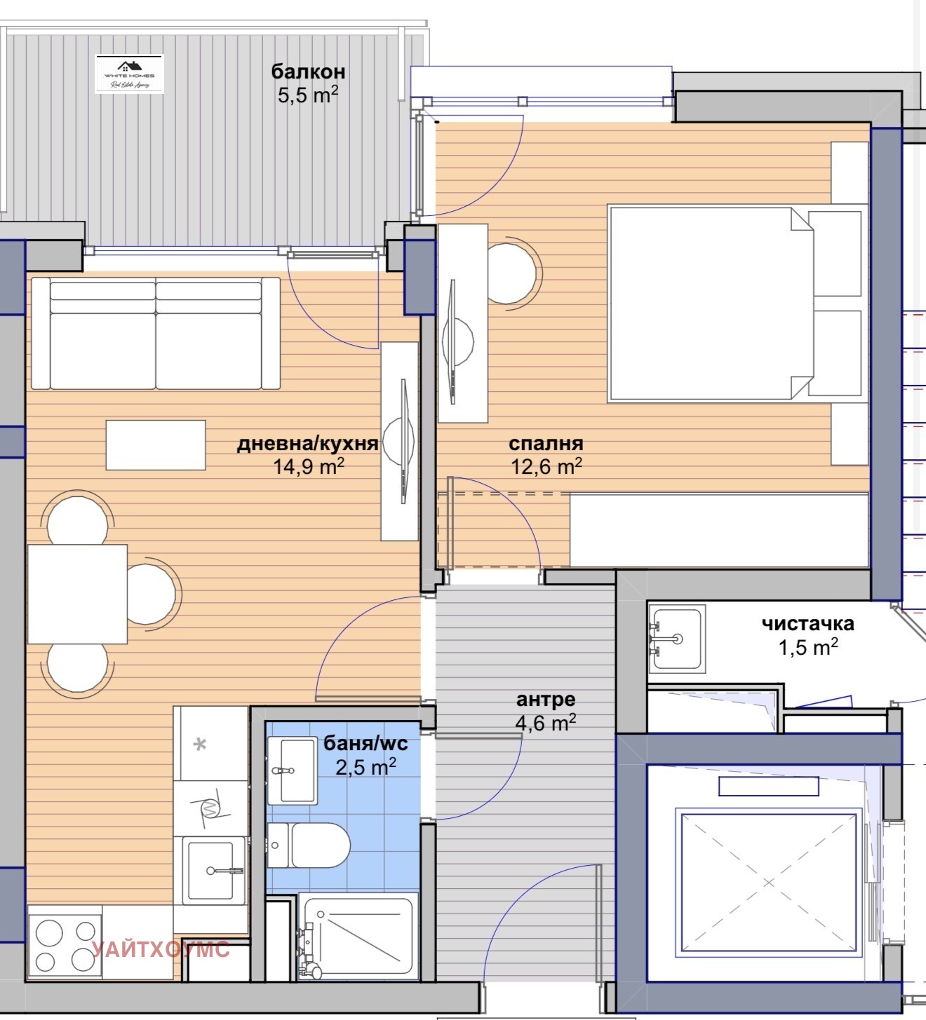 Продава 2-СТАЕН, гр. София, Малинова долина, снимка 3 - Апартаменти - 53948756