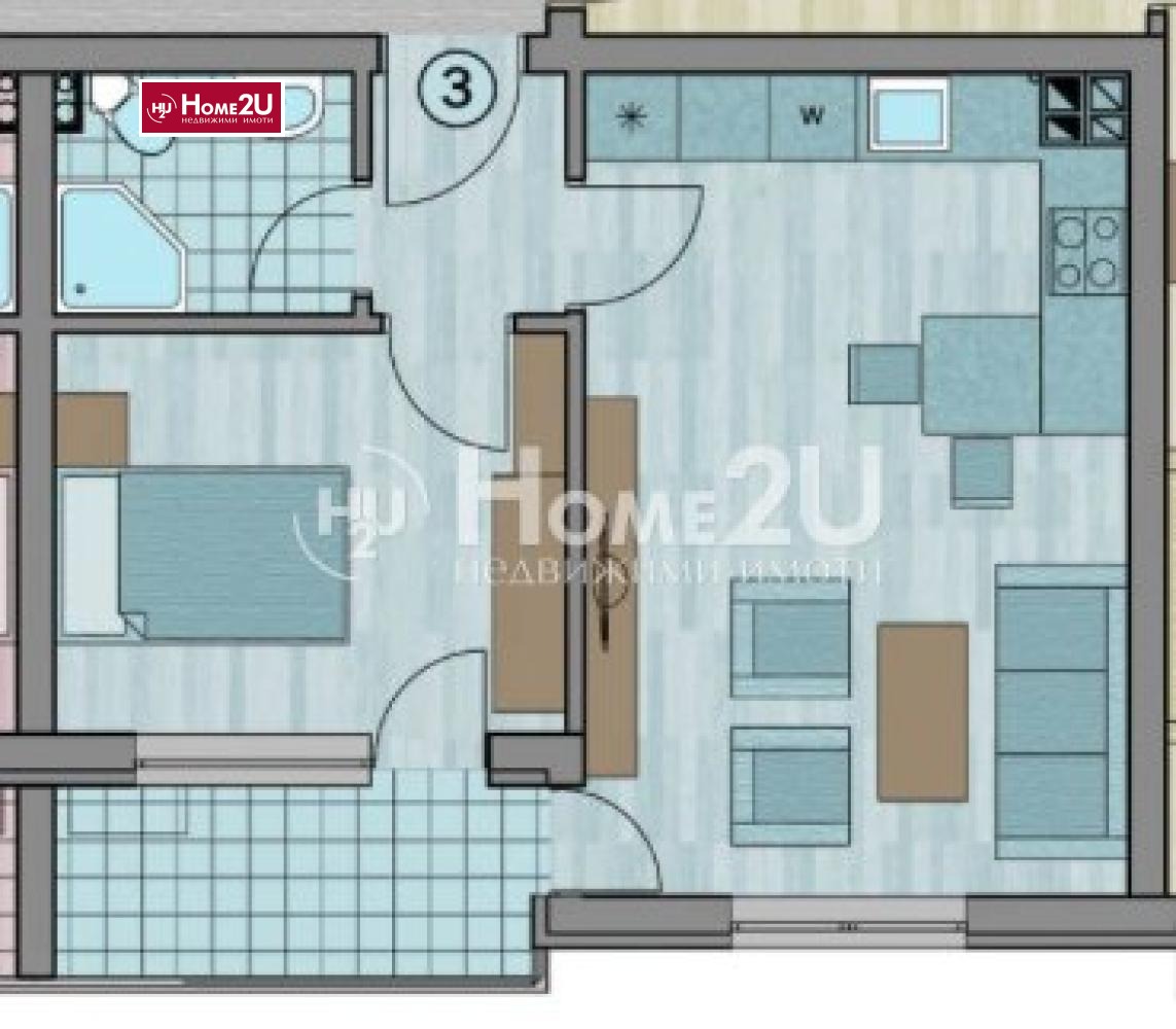 Продава 2-СТАЕН, гр. Варна, Център, снимка 2 - Апартаменти - 55235001