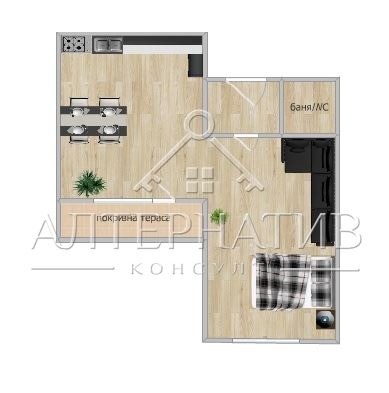 Na prodej  Studio Burgas , Krajmorie , 41 m2 | 42229760 - obraz [2]