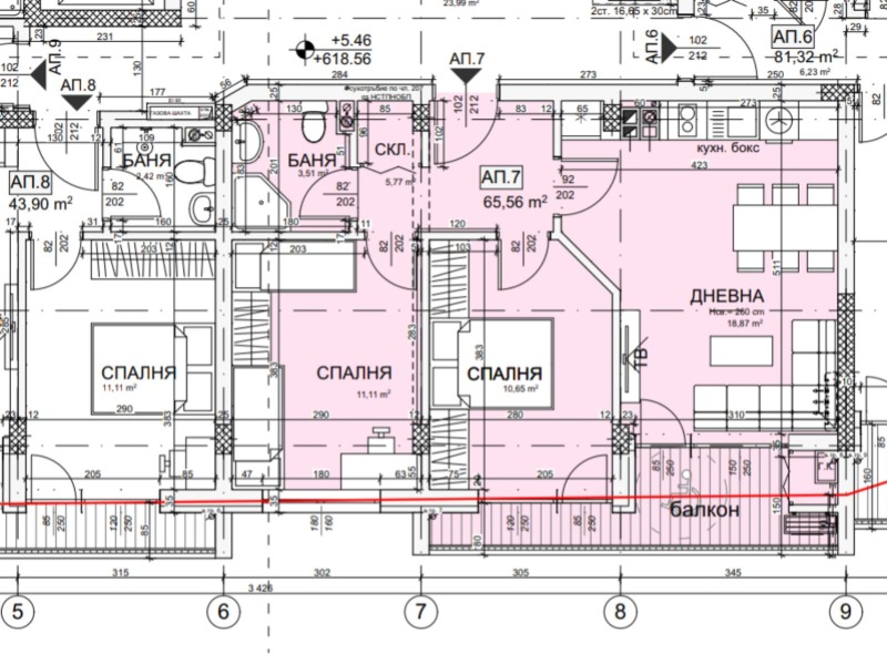 Продава 2-СТАЕН, гр. София, Витоша, снимка 3 - Апартаменти - 52657920