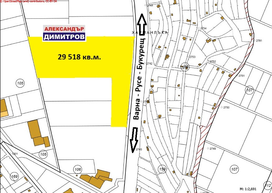 Продава ПАРЦЕЛ, гр. Русе, Дружба 3