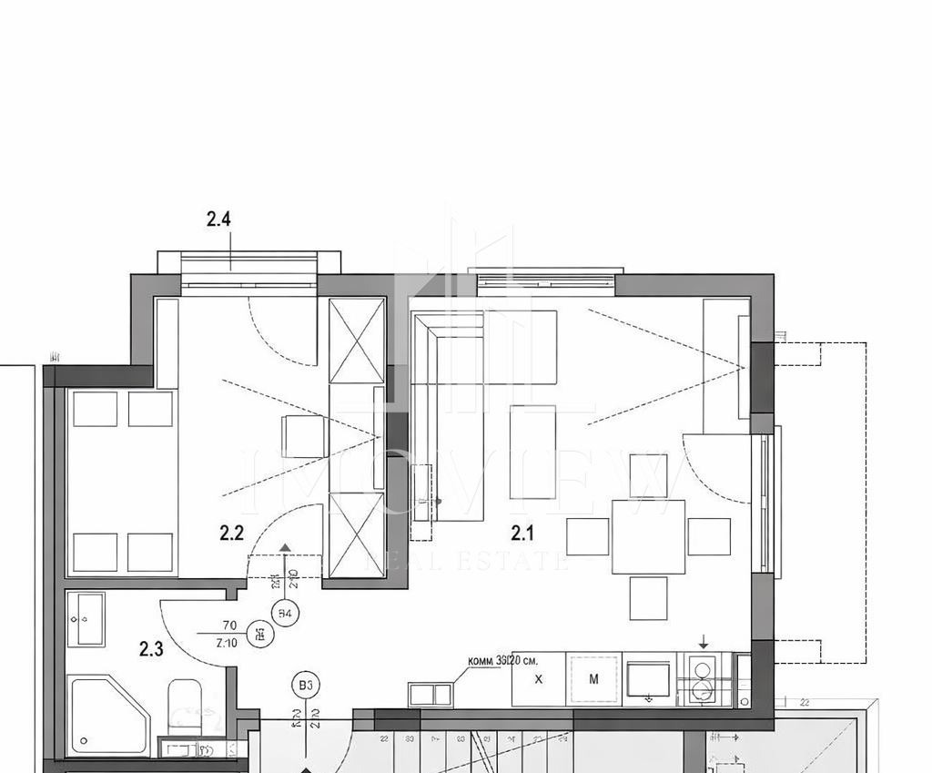 Продава 2-СТАЕН, гр. Варна, Бриз, снимка 3 - Апартаменти - 54136070