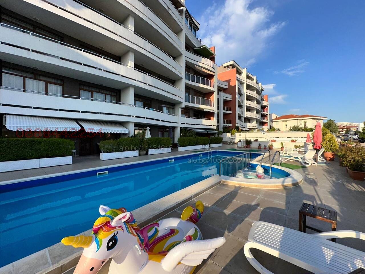 Продава 2-СТАЕН, гр. Свети Влас, област Бургас, снимка 17 - Апартаменти - 55830246