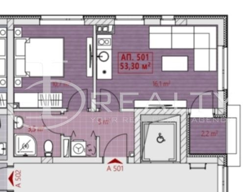 Na prodej  1 ložnice oblast Burgas , Nesebar , 53 m2 | 54078071 - obraz [3]