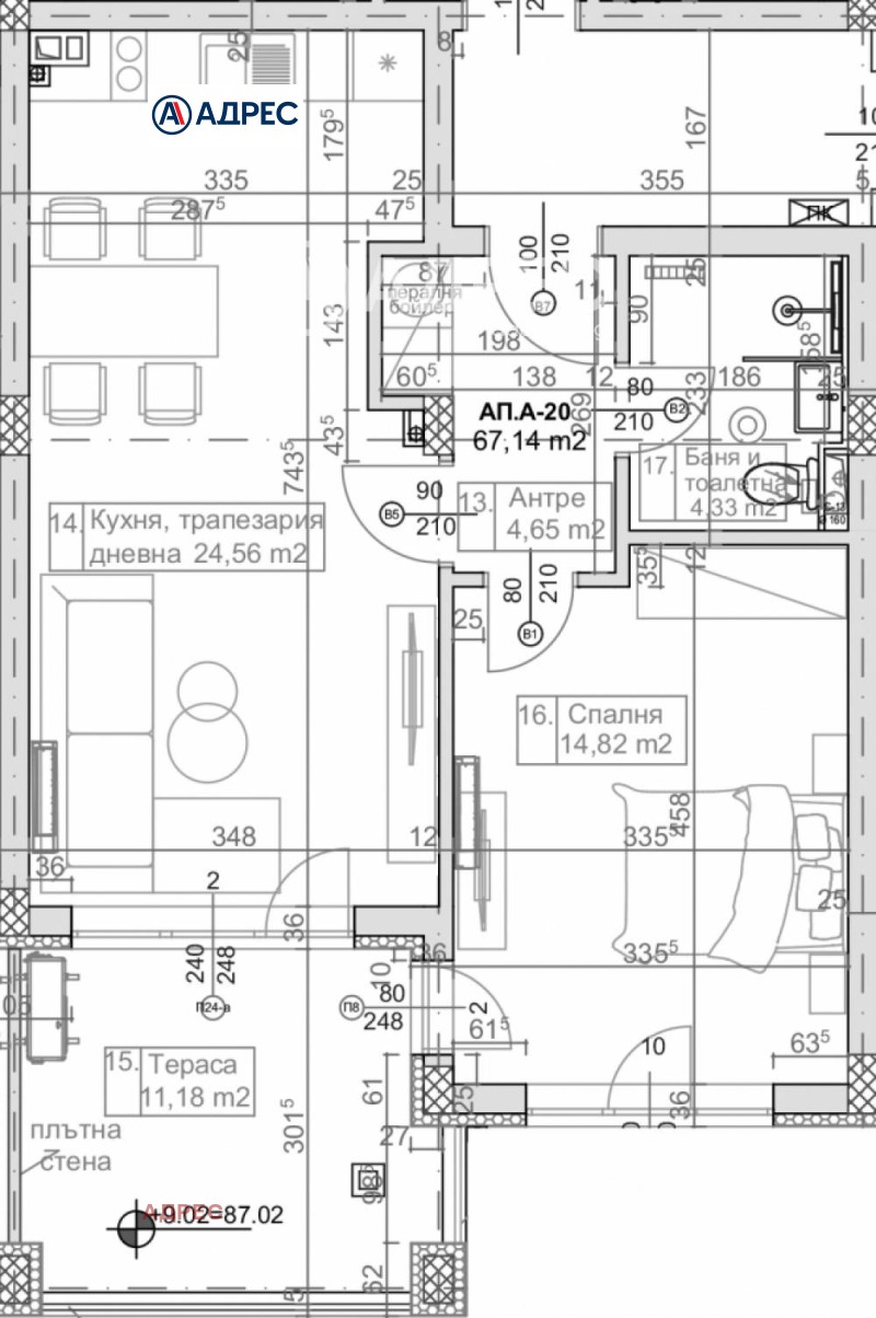 Продава 2-СТАЕН, гр. Варна, к.к. Слънчев ден, снимка 2 - Aпартаменти - 49128382