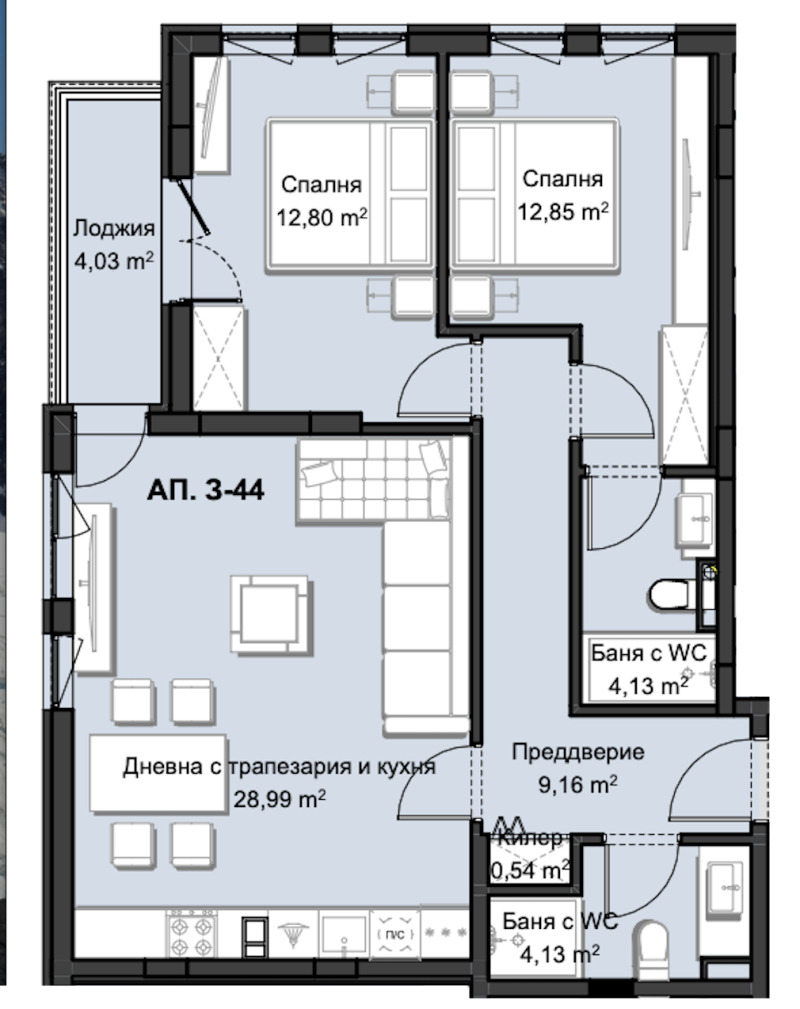 Продава  3-стаен град Пловдив , Христо Смирненски , 113 кв.м | 94252316 - изображение [3]