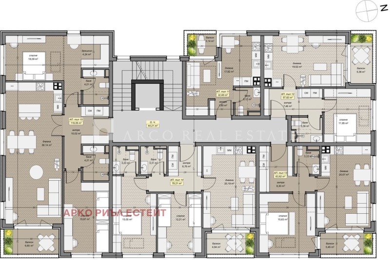 Продава 1-СТАЕН, гр. София, Левски Г, снимка 2 - Апартаменти - 53486271