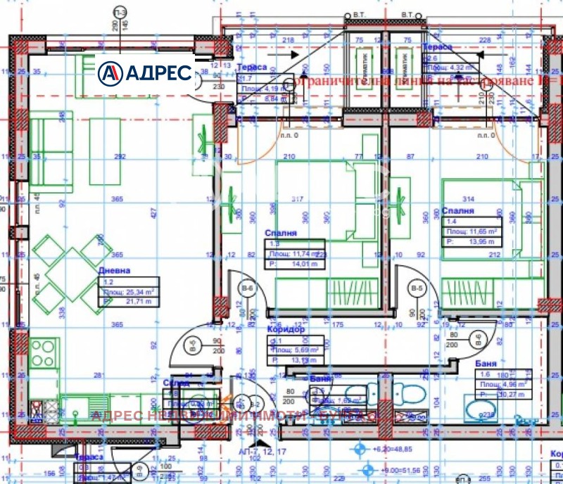 Продава 3-СТАЕН, гр. Бургас, област Бургас, снимка 1 - Aпартаменти - 47617485