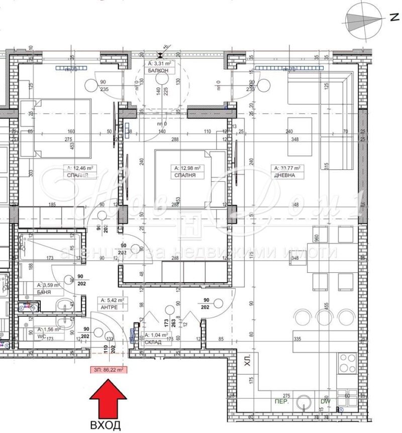 Продава 3-СТАЕН, гр. София, Слатина, снимка 6 - Апартаменти - 51564316