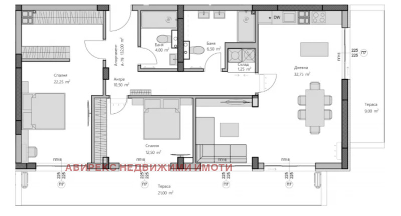 Продава 3-СТАЕН, гр. Пловдив, Христо Смирненски, снимка 2 - Апартаменти - 52744876