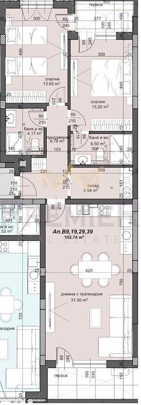 Продава 3-СТАЕН, гр. Пловдив, Тракия, снимка 4 - Апартаменти - 54834247