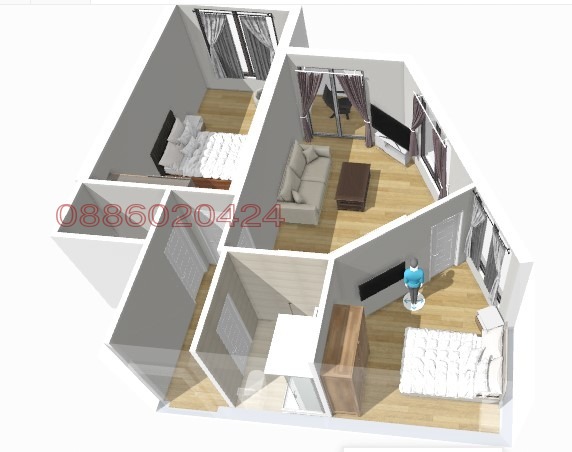In vendita  2 camere da letto Varna , Pogrebi , 79 mq | 11861094 - Immagine [3]