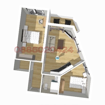In vendita  2 camere da letto Varna , Pogrebi , 79 mq | 11861094 - Immagine [5]