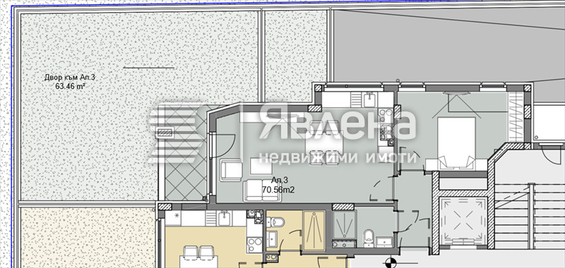 Na prodej  1 ložnice Sofia , Levski , 71 m2 | 25827894 - obraz [6]