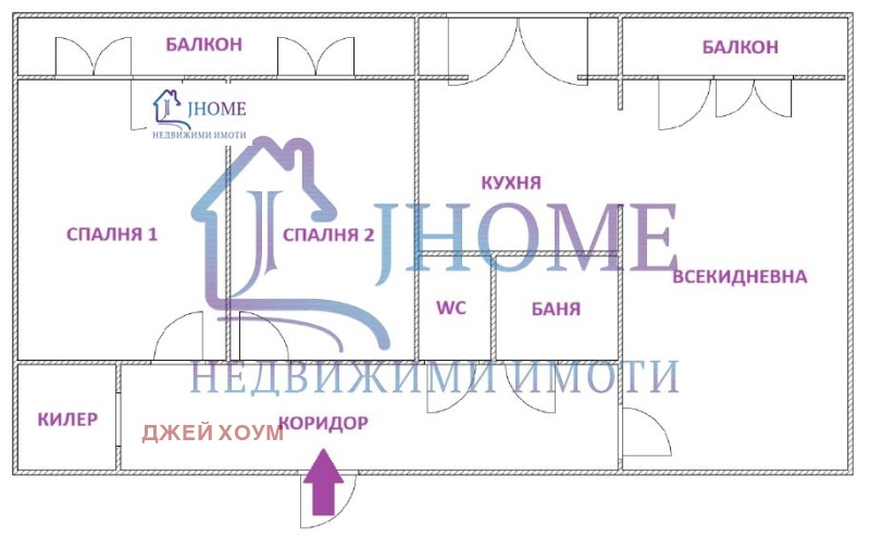 Продава 3-СТАЕН, гр. Варна, Чайка, снимка 10 - Aпартаменти - 47404435