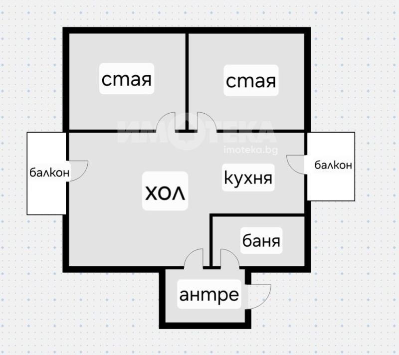 Продава 3-СТАЕН, гр. София, Център, снимка 4 - Апартаменти - 52874388