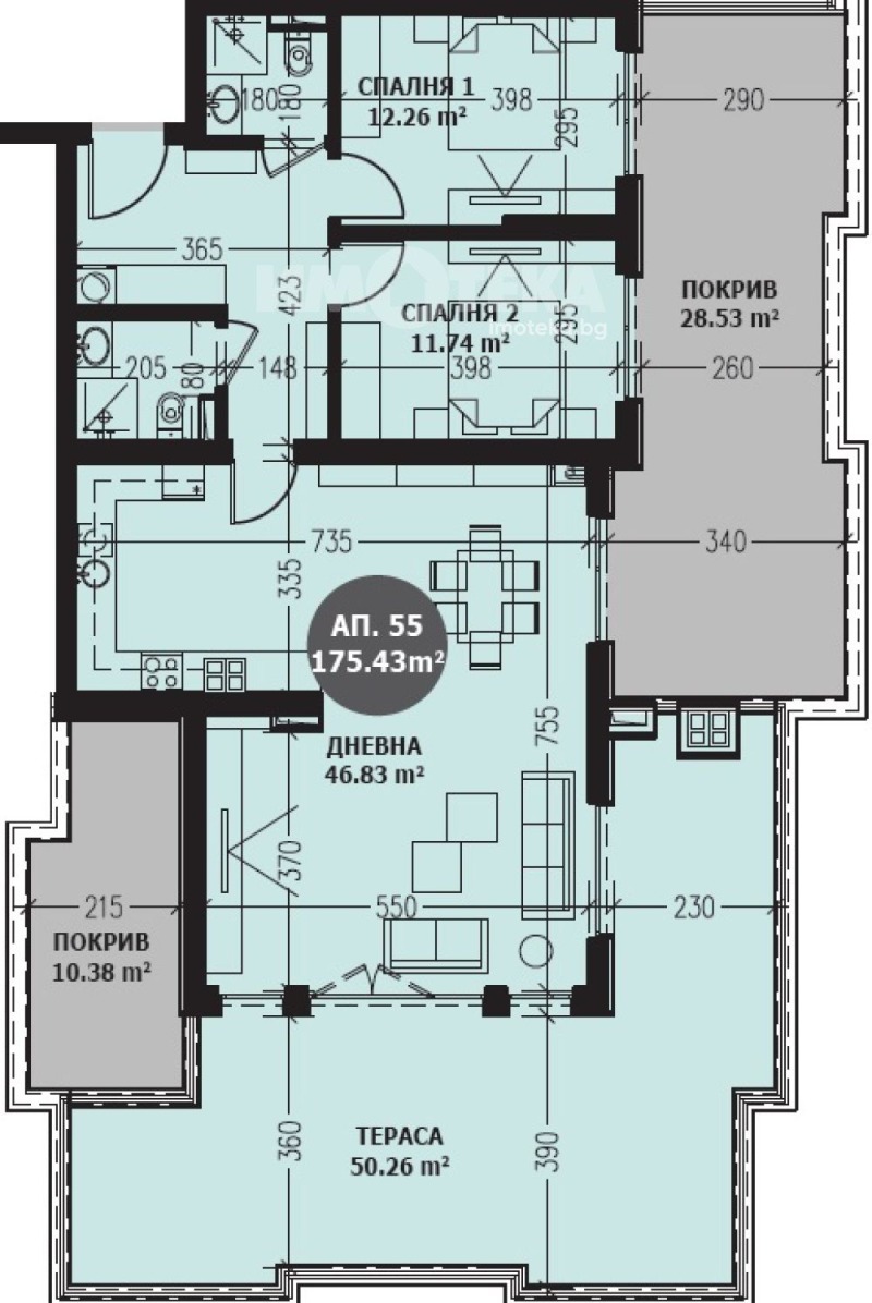 Продава 3-СТАЕН, гр. София, Витоша, снимка 3 - Апартаменти - 53454869