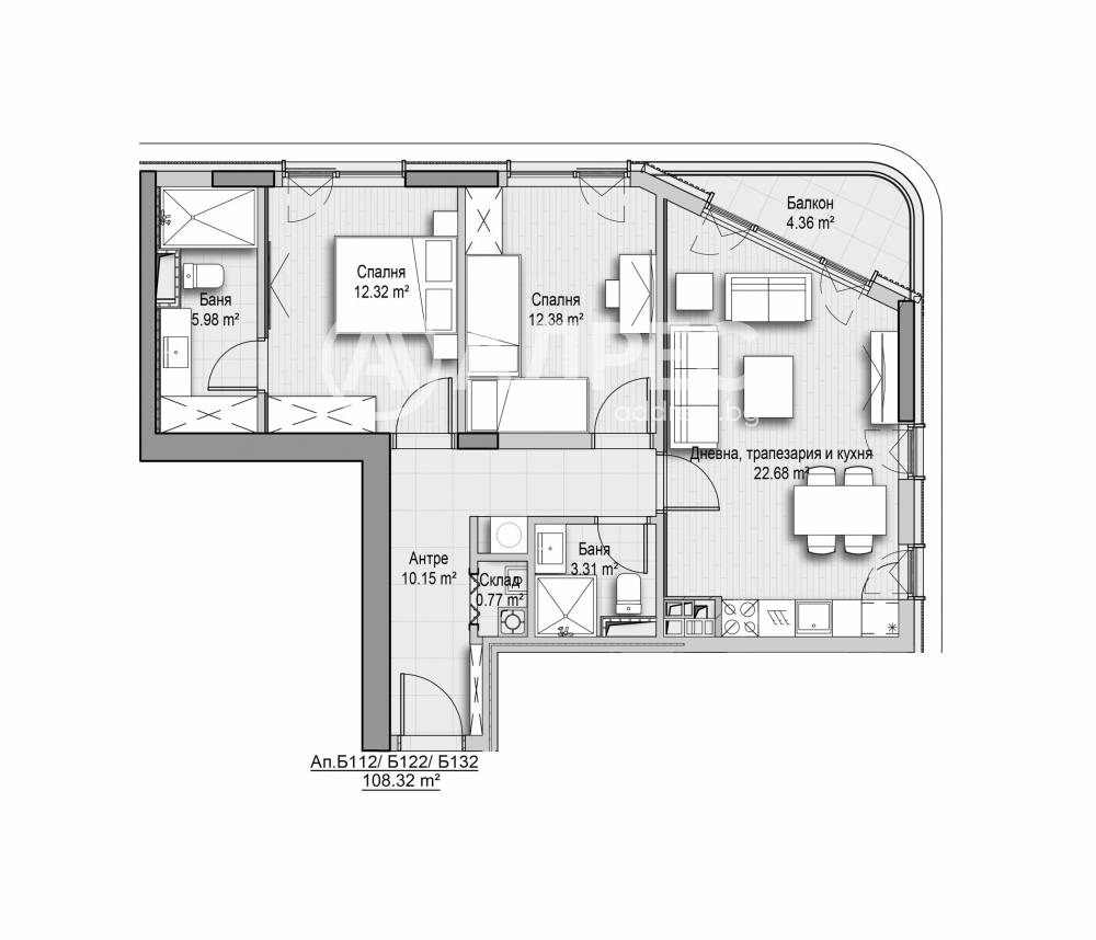 Продава 3-СТАЕН, гр. София, Витоша, снимка 4 - Апартаменти - 55642648