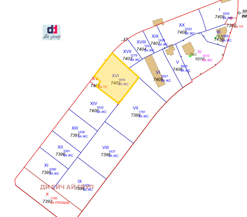 Продава ПАРЦЕЛ в град София, Горубляне - 1795 кв.м / 800 000 € » 1 564 664.00 лв., ДИ ЕЙЧ АЙ ГРУП
