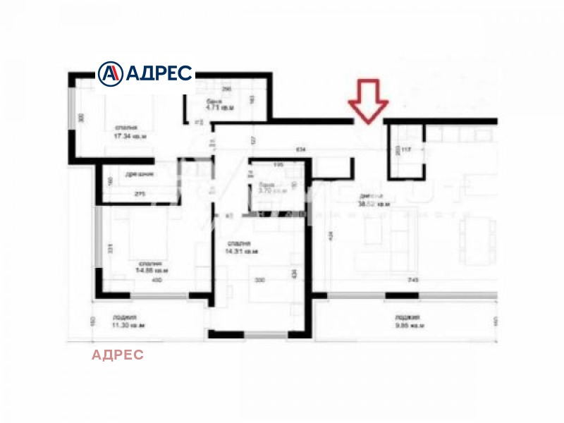 Na prodej  3+ ložnice Varna , Grand Mol , 192 m2 | 25820048 - obraz [4]