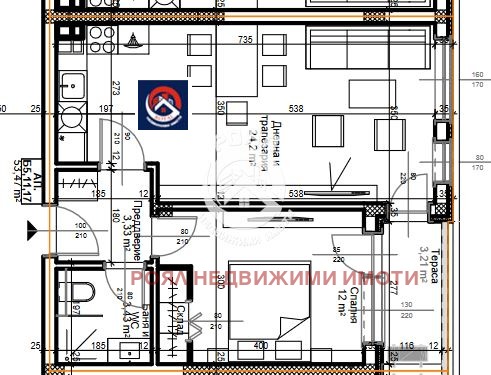 На продаж  1 спальня Пловдив , Остромила , 64 кв.м | 44090064 - зображення [15]