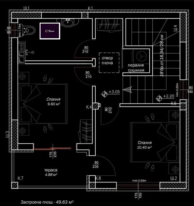 Satılık  Ev Varna , m-t Menteşeto , 99 metrekare | 61030123 - görüntü [3]