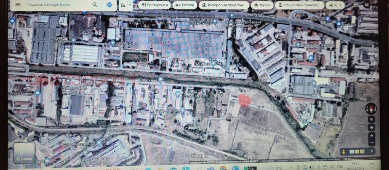 Продава ПАРЦЕЛ, гр. Хасково, Промишлена зона - Изток, снимка 3 - Парцели - 52784218