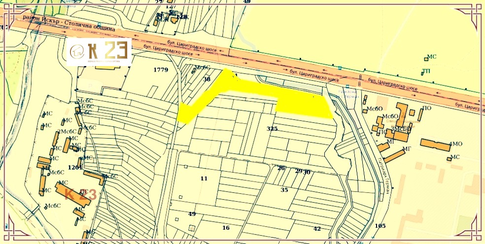 Продава ПАРЦЕЛ, гр. София, Горубляне, снимка 3 - Парцели - 52970809