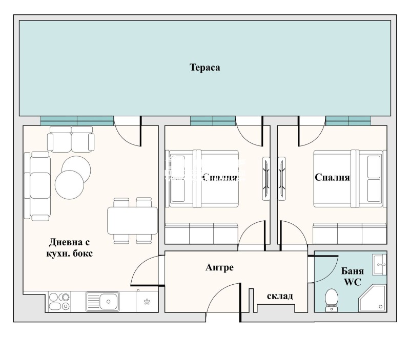 Продава 3-СТАЕН, гр. Пловдив, Остромила, снимка 9 - Апартаменти - 52707980