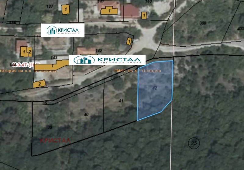 For Sale  Plot region Plovdiv , Belashtitsa , 535 sq.m | 90015853 - image [3]