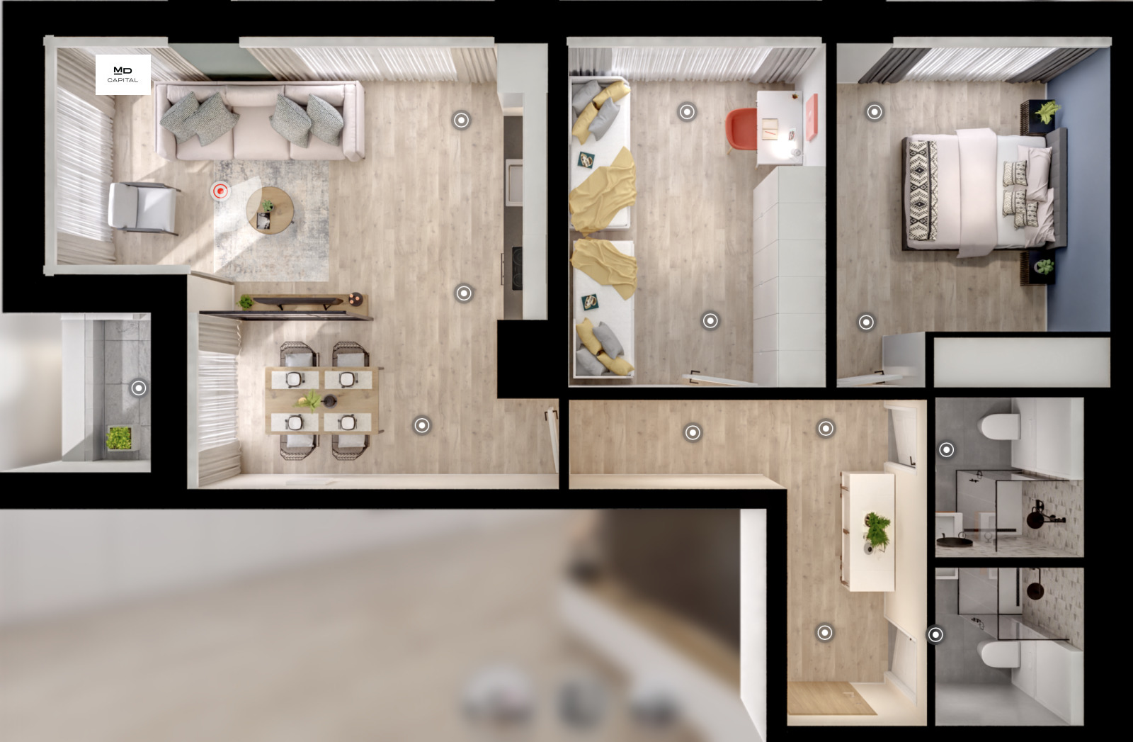 Продава 3-СТАЕН, гр. София, Дружба 1, снимка 3 - Апартаменти - 56198971