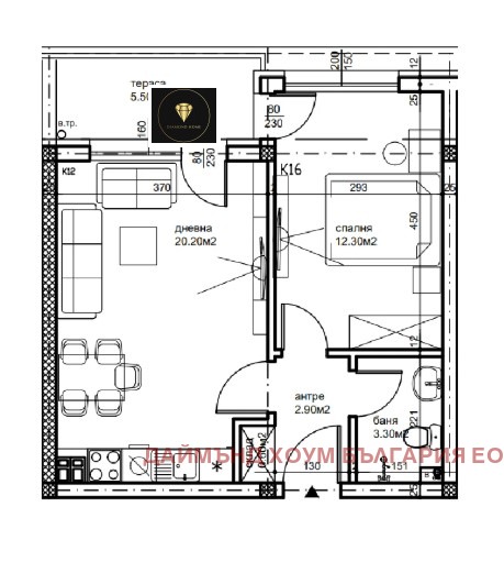 Продается  1 спальня Пловдив , Беломорски , 60 кв.м | 37505415 - изображение [2]