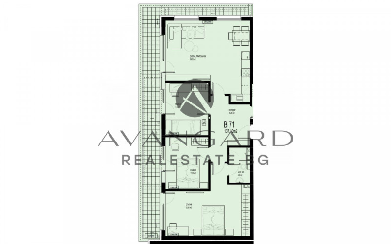 Продава 4-СТАЕН, гр. Пловдив, Христо Смирненски, снимка 2 - Апартаменти - 52737374