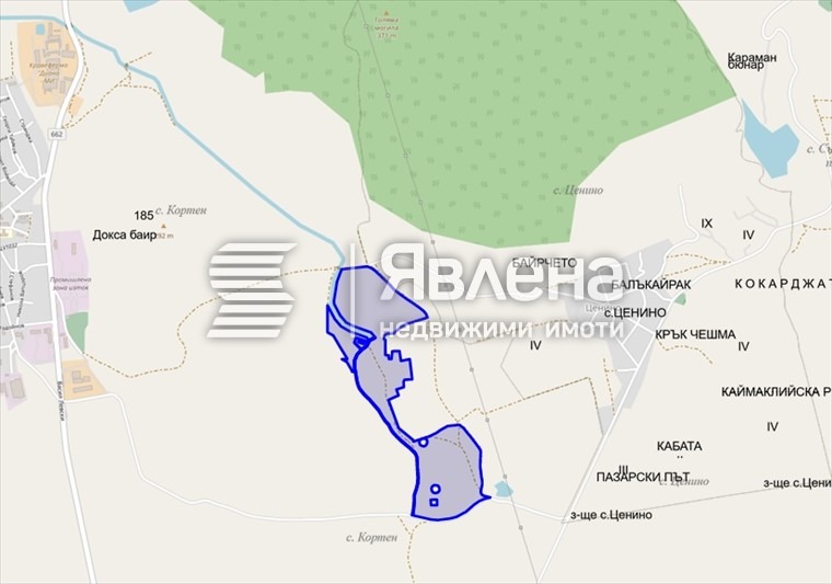 Till salu  Komplott region Sliven , Korten , 365290 kvm | 78468758 - bild [5]