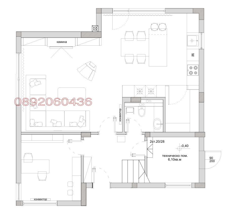 Продава КЪЩА, с. Лесново, област София област, снимка 17 - Къщи - 54589380