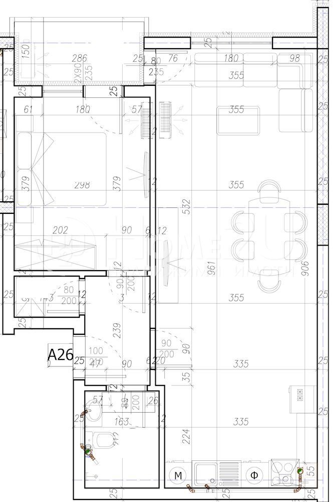 Na prodej  1 ložnice Varna , Vladislav Varnenčik 1 , 75 m2 | 70187498 - obraz [4]