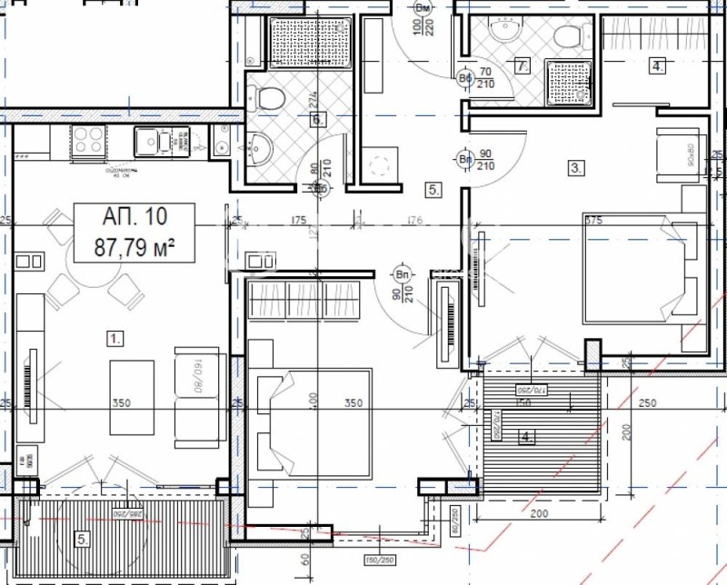 Na sprzedaż  2 sypialnie Sofia , Mladost 4 , 103 mkw | 52522645 - obraz [4]