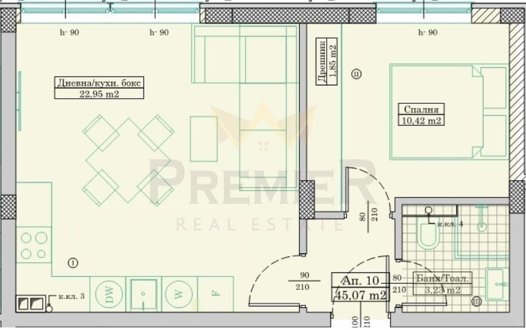 Продава 2-СТАЕН, гр. Варна, Възраждане 3, снимка 5 - Апартаменти - 54202373