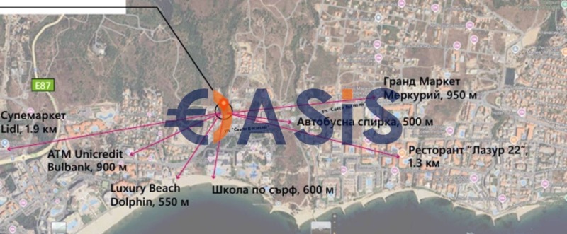 Продава 3-СТАЕН, гр. Свети Влас, област Бургас, снимка 11 - Апартаменти - 52422804