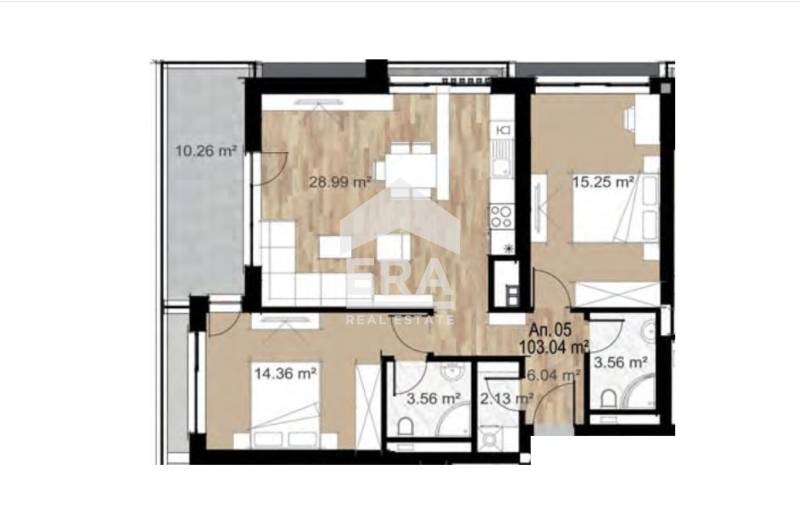 Продава 3-СТАЕН, гр. София, Център, снимка 4 - Апартаменти - 54366555
