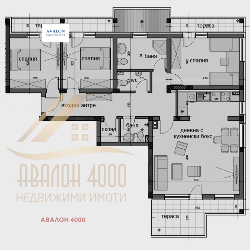 In vendita  3+ camere da letto Plovdiv , Vastanicheski , 183 mq | 88971756 - Immagine [8]